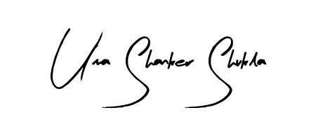 Make a beautiful signature design for name Uma Shanker Shukla. With this signature (Arty Signature) style, you can create a handwritten signature for free. Uma Shanker Shukla signature style 8 images and pictures png