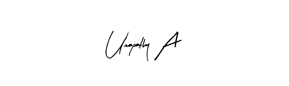 Here are the top 10 professional signature styles for the name Umapathy A. These are the best autograph styles you can use for your name. Umapathy A signature style 8 images and pictures png