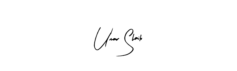 You should practise on your own different ways (Arty Signature) to write your name (Umar Shaik) in signature. don't let someone else do it for you. Umar Shaik signature style 8 images and pictures png