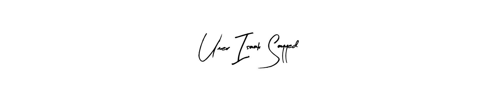 How to Draw Umer Isaak Sayyed signature style? Arty Signature is a latest design signature styles for name Umer Isaak Sayyed. Umer Isaak Sayyed signature style 8 images and pictures png