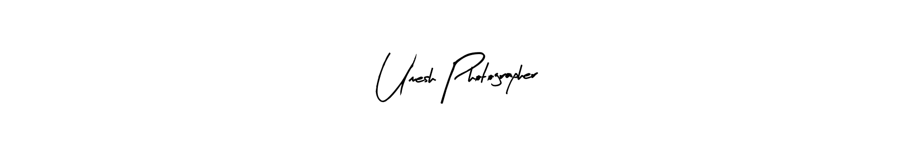 How to make Umesh Photographer signature? Arty Signature is a professional autograph style. Create handwritten signature for Umesh Photographer name. Umesh Photographer signature style 8 images and pictures png