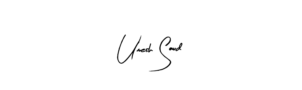 You should practise on your own different ways (Arty Signature) to write your name (Umesh Saud) in signature. don't let someone else do it for you. Umesh Saud signature style 8 images and pictures png