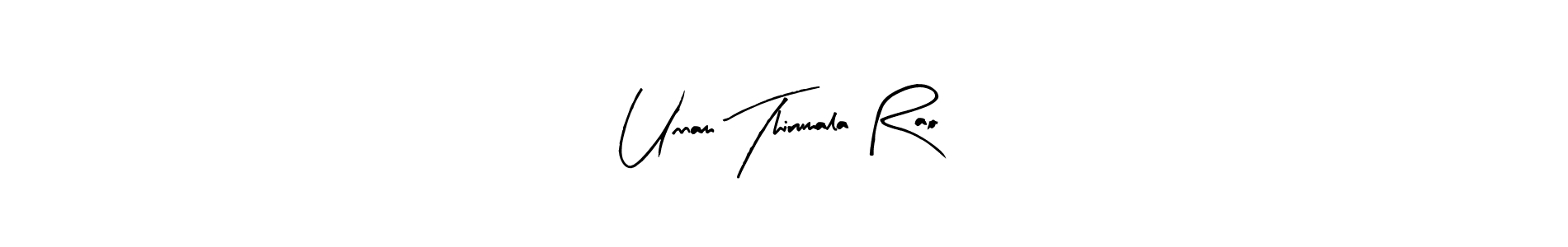 Make a beautiful signature design for name Unnam Thirumala Rao. Use this online signature maker to create a handwritten signature for free. Unnam Thirumala Rao signature style 8 images and pictures png
