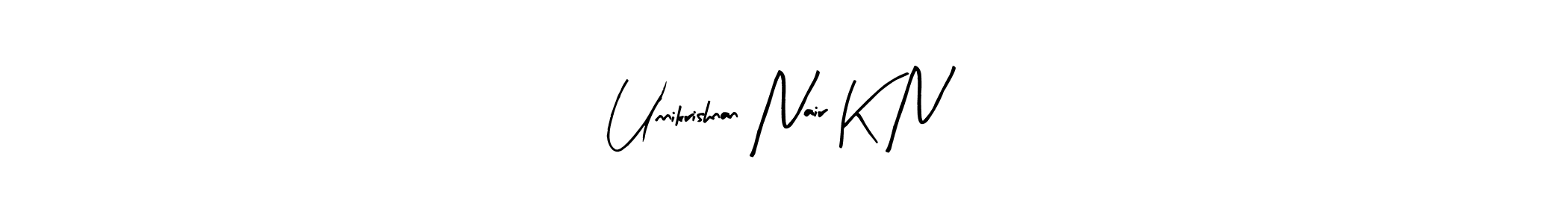 Best and Professional Signature Style for Unnikrishnan Nair K N. Arty Signature Best Signature Style Collection. Unnikrishnan Nair K N signature style 8 images and pictures png