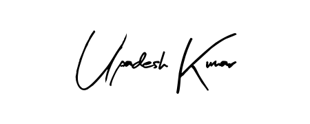 You should practise on your own different ways (Arty Signature) to write your name (Upadesh Kumar) in signature. Don't let someone else do it for you. Upadesh Kumar signature style 8 images and pictures png