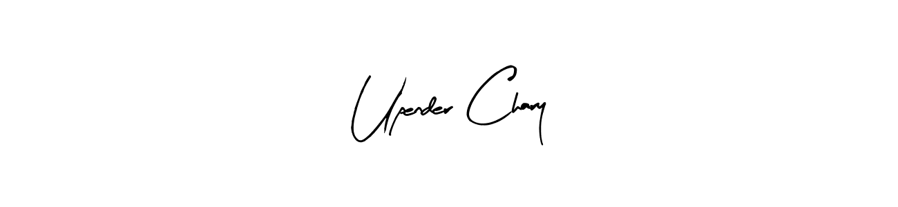 See photos of Upender Chary official signature by Spectra . Check more albums & portfolios. Read reviews & check more about Arty Signature font. Upender Chary signature style 8 images and pictures png