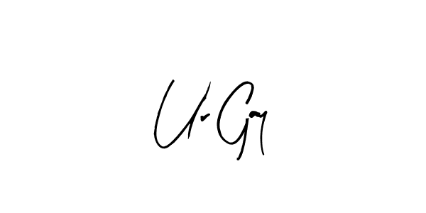 Once you've used our free online signature maker to create your best signature Arty Signature style, it's time to enjoy all of the benefits that Ur Gay name signing documents. Ur Gay signature style 8 images and pictures png