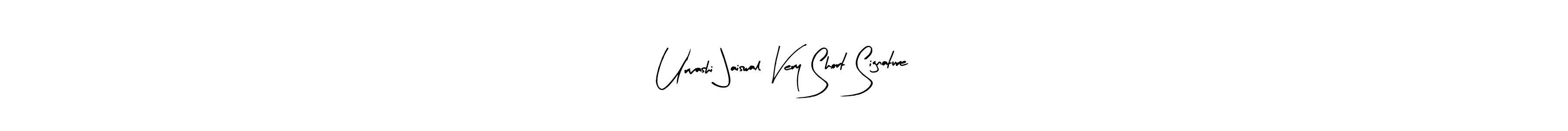 Also we have Urvashi Jaiswal Very Short Signature name is the best signature style. Create professional handwritten signature collection using Arty Signature autograph style. Urvashi Jaiswal Very Short Signature signature style 8 images and pictures png