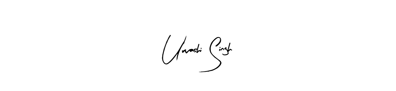 Arty Signature is a professional signature style that is perfect for those who want to add a touch of class to their signature. It is also a great choice for those who want to make their signature more unique. Get Urvashi Singh name to fancy signature for free. Urvashi Singh signature style 8 images and pictures png