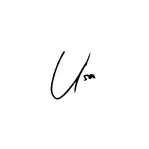 How to Draw Usa signature style? Arty Signature is a latest design signature styles for name Usa. Usa signature style 8 images and pictures png