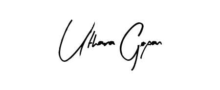 Stand out with a creative autograph for Uthara Gopan. The Arty Signature styling blends modern aesthetics with classic signature flourishes. Uthara Gopan signature style 8 images and pictures png