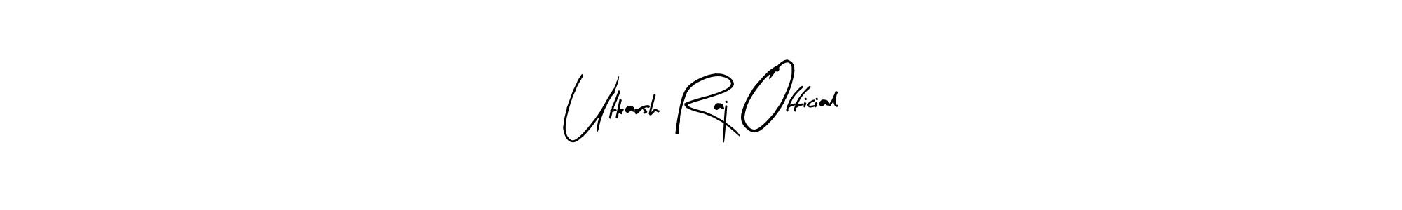 You can use this online signature creator to create a handwritten signature for the name Utkarsh Raj Official. This is the best online autograph maker. Utkarsh Raj Official signature style 8 images and pictures png