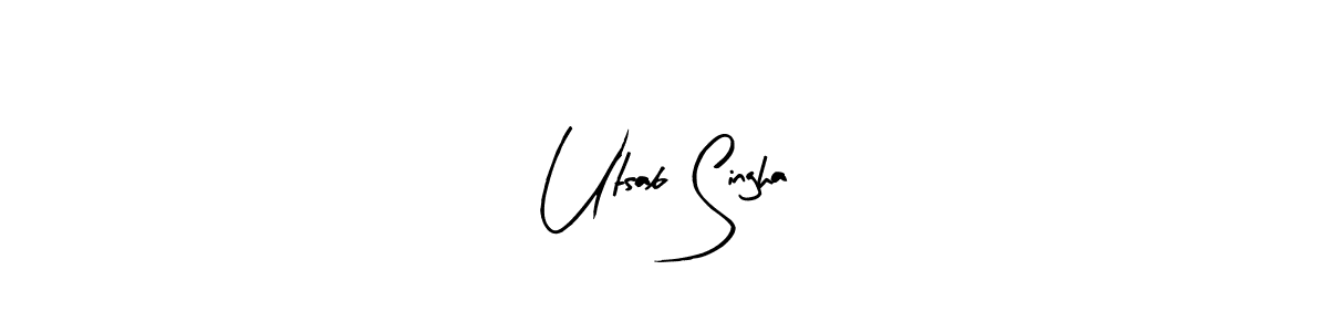 Make a beautiful signature design for name Utsab Singha. Use this online signature maker to create a handwritten signature for free. Utsab Singha signature style 8 images and pictures png