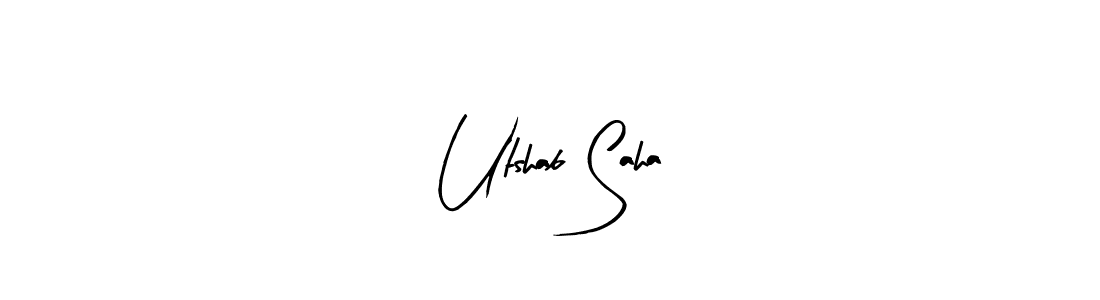 Also You can easily find your signature by using the search form. We will create Utshab Saha name handwritten signature images for you free of cost using Arty Signature sign style. Utshab Saha signature style 8 images and pictures png