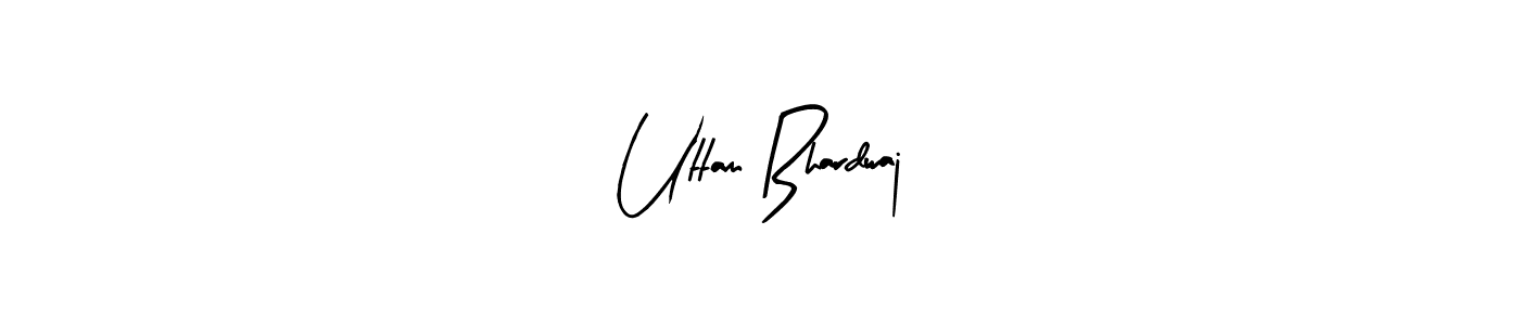 You can use this online signature creator to create a handwritten signature for the name Uttam Bhardwaj. This is the best online autograph maker. Uttam Bhardwaj signature style 8 images and pictures png