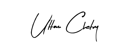 Create a personalized artistic stamp with Uttam Chetry in Arty Signature font. Perfect for visual artists, designers, and influencers. Uttam Chetry signature style 8 images and pictures png