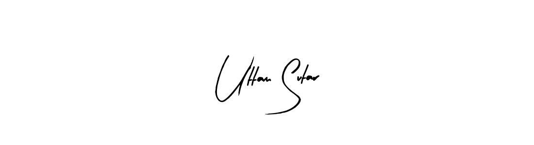 The best way (Arty Signature) to make a short signature is to pick only two or three words in your name. The name Uttam Sutar include a total of six letters. For converting this name. Uttam Sutar signature style 8 images and pictures png