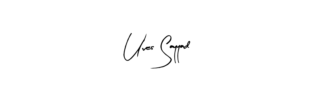 How to Draw Uves Sayyad signature style? Arty Signature is a latest design signature styles for name Uves Sayyad. Uves Sayyad signature style 8 images and pictures png
