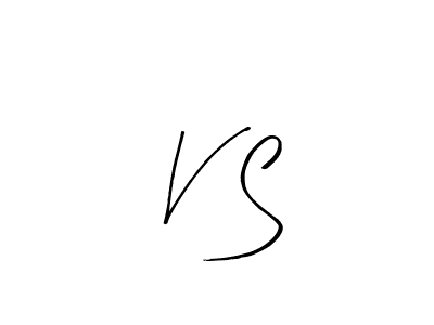 Make a beautiful signature design for name V  S. With this signature (Arty Signature) style, you can create a handwritten signature for free. V  S signature style 8 images and pictures png