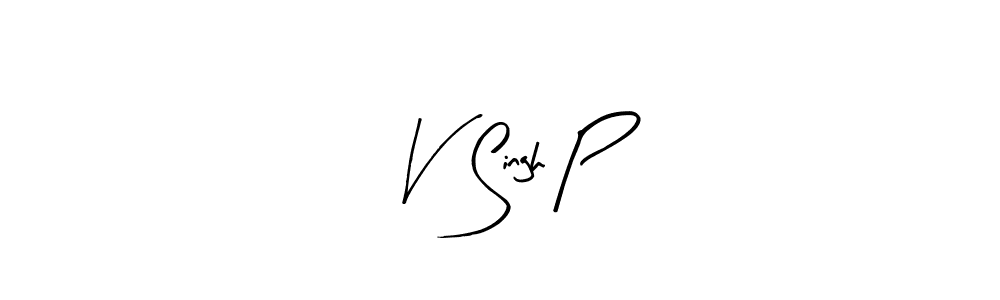 Also we have V  Singh P name is the best signature style. Create professional handwritten signature collection using Arty Signature autograph style. V  Singh P signature style 8 images and pictures png