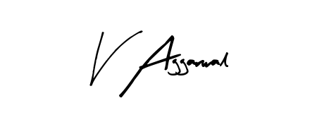 Make your name V Aggarwal memorable on every contract using Arty Signature autograph style. Instant transparent background export available. V Aggarwal signature style 8 images and pictures png