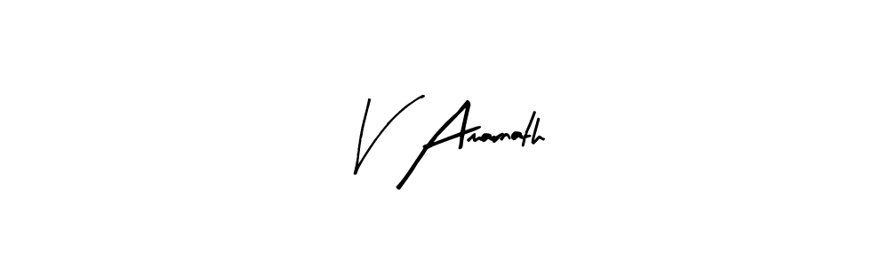 Make a beautiful signature design for name V Amarnath. Use this online signature maker to create a handwritten signature for free. V Amarnath signature style 8 images and pictures png