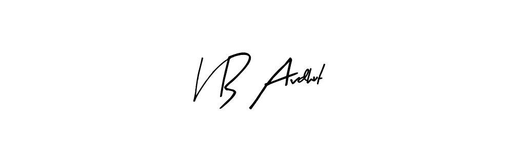 Make a beautiful signature design for name V B Avdhut. Use this online signature maker to create a handwritten signature for free. V B Avdhut signature style 8 images and pictures png