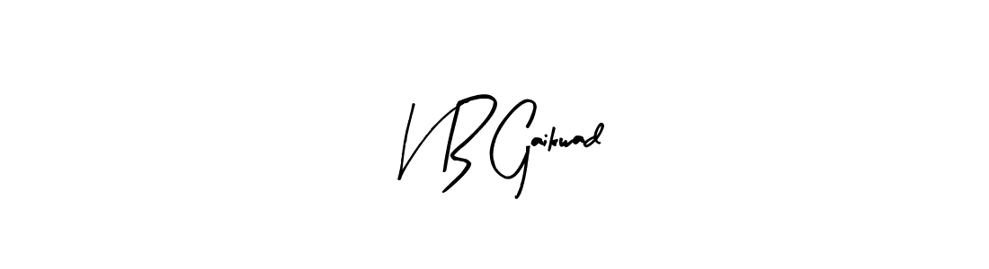 This is the best signature style for the V B Gaikwad name. Also you like these signature font (Arty Signature). Mix name signature. V B Gaikwad signature style 8 images and pictures png
