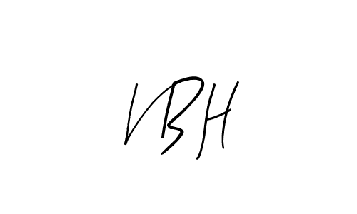 Use a signature maker to create a handwritten signature online. With this signature software, you can design (Arty Signature) your own signature for name V B H. V B H signature style 8 images and pictures png