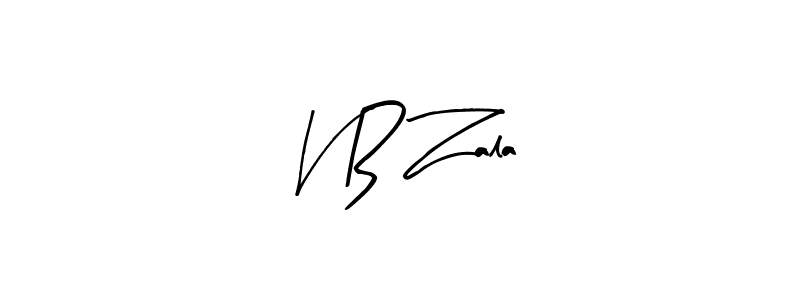 Make a beautiful signature design for name V B Zala. Use this online signature maker to create a handwritten signature for free. V B Zala signature style 8 images and pictures png