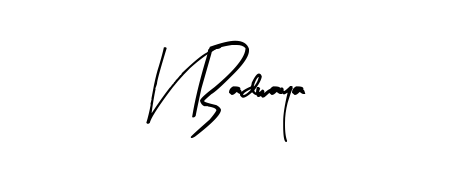 Turn your name V Badwaya into a signature brand with Arty Signature styling. Download in standard PNG or transparent format anytime. V Badwaya signature style 8 images and pictures png