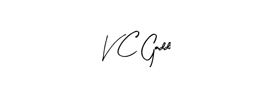 Best and Professional Signature Style for V C Gaddi. Arty Signature Best Signature Style Collection. V C Gaddi signature style 8 images and pictures png