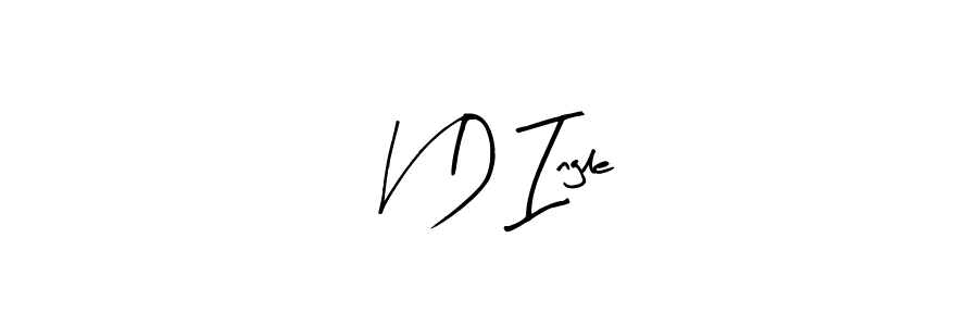 Make a short V D Ingle signature style. Manage your documents anywhere anytime using Arty Signature. Create and add eSignatures, submit forms, share and send files easily. V D Ingle signature style 8 images and pictures png