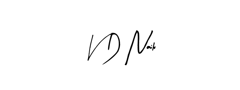 How to Draw V D Naik signature style? Arty Signature is a latest design signature styles for name V D Naik. V D Naik signature style 8 images and pictures png
