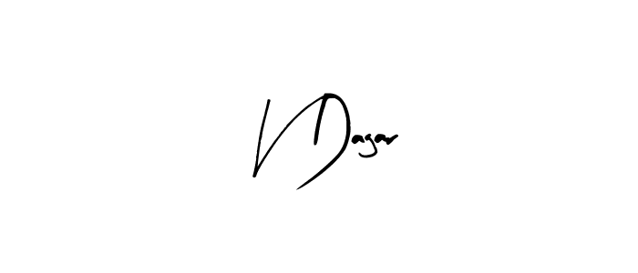 It looks lik you need a new signature style for name V Dagar. Design unique handwritten (Arty Signature) signature with our free signature maker in just a few clicks. V Dagar signature style 8 images and pictures png