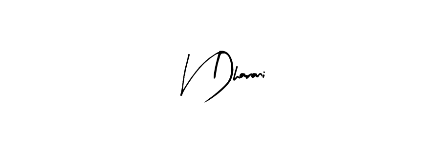 Best and Professional Signature Style for V Dharani. Arty Signature Best Signature Style Collection. V Dharani signature style 8 images and pictures png