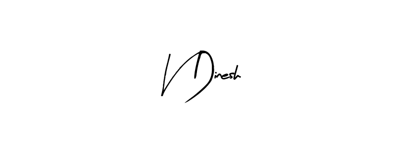 This is the best signature style for the V Dinesh name. Also you like these signature font (Arty Signature). Mix name signature. V Dinesh signature style 8 images and pictures png