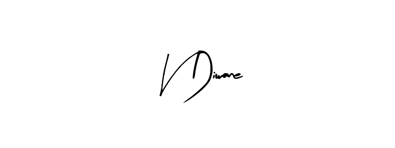 It looks lik you need a new signature style for name V Diwane. Design unique handwritten (Arty Signature) signature with our free signature maker in just a few clicks. V Diwane signature style 8 images and pictures png