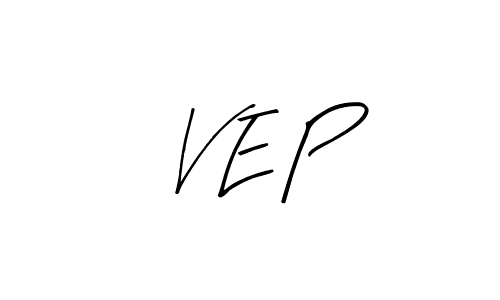 Make a beautiful signature design for name V E P. With this signature (Arty Signature) style, you can create a handwritten signature for free. V E P signature style 8 images and pictures png
