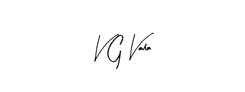 The best way (Arty Signature) to make a short signature is to pick only two or three words in your name. The name V G Vala include a total of six letters. For converting this name. V G Vala signature style 8 images and pictures png