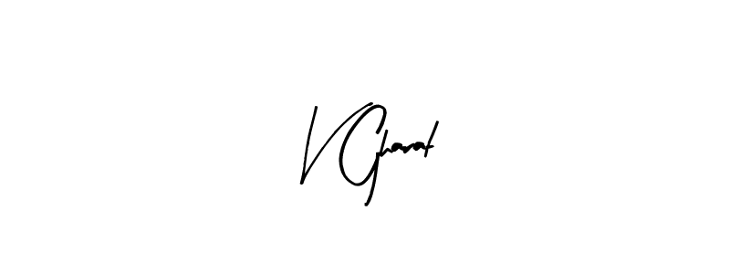Make a beautiful signature design for name V Gharat. Use this online signature maker to create a handwritten signature for free. V Gharat signature style 8 images and pictures png
