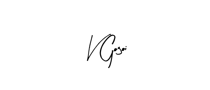 if you are searching for the best signature style for your name V Gogoi. so please give up your signature search. here we have designed multiple signature styles  using Arty Signature. V Gogoi signature style 8 images and pictures png