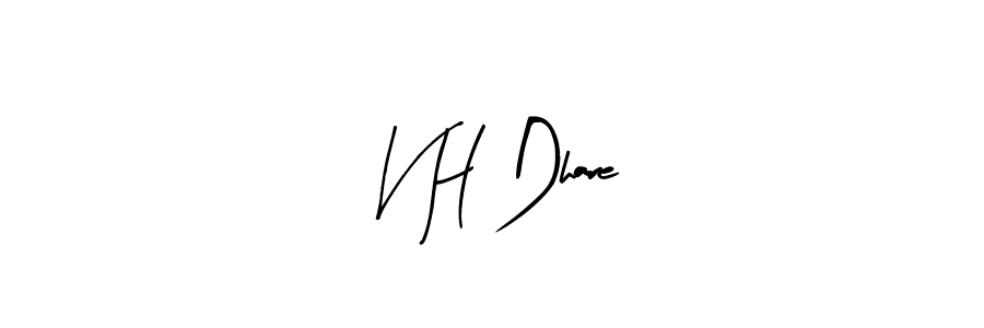 This is the best signature style for the V H Dhare name. Also you like these signature font (Arty Signature). Mix name signature. V H Dhare signature style 8 images and pictures png