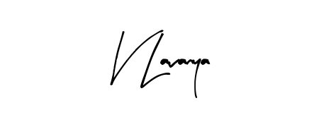 Design your own signature with our free online signature maker. With this signature software, you can create a handwritten (Arty Signature) signature for name V Lavanya. V Lavanya signature style 8 images and pictures png