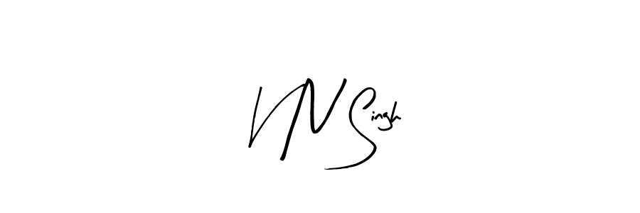 Make a beautiful signature design for name V N Singh. Use this online signature maker to create a handwritten signature for free. V N Singh signature style 8 images and pictures png