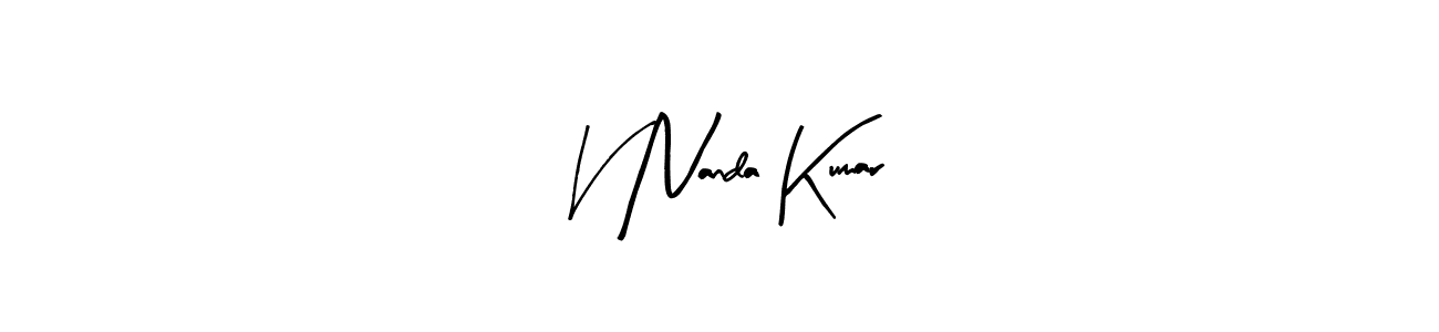 Once you've used our free online signature maker to create your best signature Arty Signature style, it's time to enjoy all of the benefits that V Nanda Kumar name signing documents. V Nanda Kumar signature style 8 images and pictures png