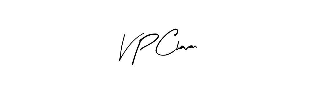 Make a beautiful signature design for name V P Chavan. With this signature (Arty Signature) style, you can create a handwritten signature for free. V P Chavan signature style 8 images and pictures png