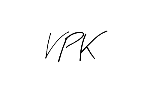 V P K stylish signature style. Best Handwritten Sign (Arty Signature) for my name. Handwritten Signature Collection Ideas for my name V P K. V P K signature style 8 images and pictures png