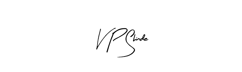 How to make V P Shinde signature? Arty Signature is a professional autograph style. Create handwritten signature for V P Shinde name. V P Shinde signature style 8 images and pictures png