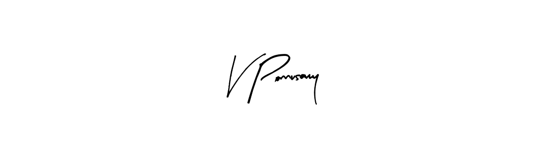 The best way (Arty Signature) to make a short signature is to pick only two or three words in your name. The name V Ponnusamy include a total of six letters. For converting this name. V Ponnusamy signature style 8 images and pictures png